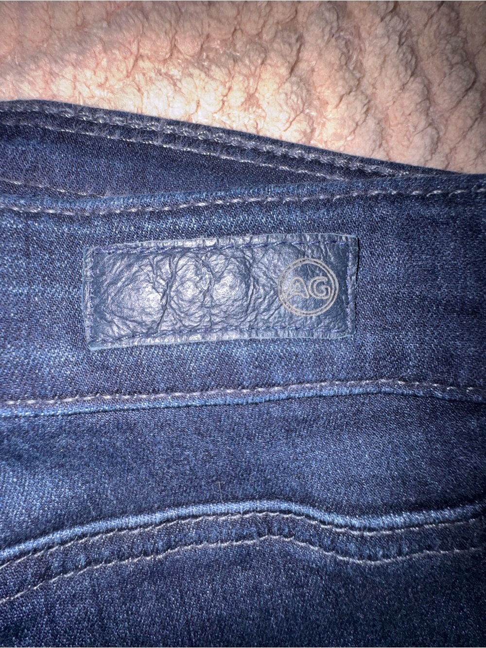 AG Adriano Goldschmied The Farrah Skinny High Rise Jeans Dark Wash Size 30R EUC - Picture 9 of 13